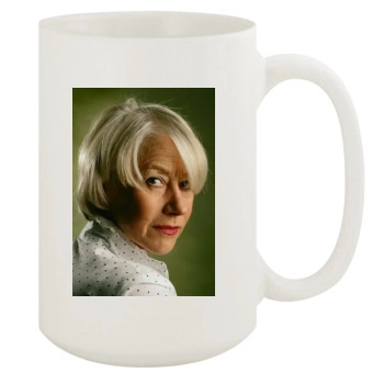 Helen Mirren 15oz White Mug