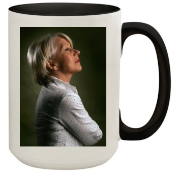 Helen Mirren 15oz Colored Inner & Handle Mug