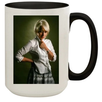 Helen Mirren 15oz Colored Inner & Handle Mug