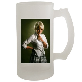 Helen Mirren 16oz Frosted Beer Stein