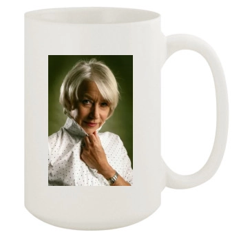 Helen Mirren 15oz White Mug