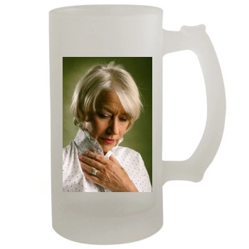 Helen Mirren 16oz Frosted Beer Stein