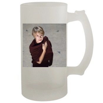 Helen Mirren 16oz Frosted Beer Stein