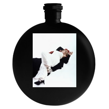 Helen Mirren Round Flask