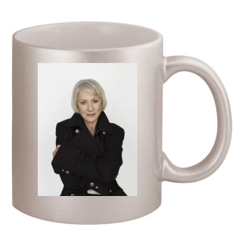 Helen Mirren 11oz Metallic Silver Mug