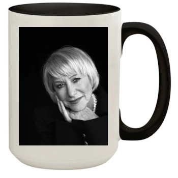 Helen Mirren 15oz Colored Inner & Handle Mug