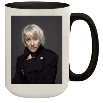 Helen Mirren 15oz Colored Inner & Handle Mug