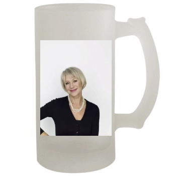 Helen Mirren 16oz Frosted Beer Stein