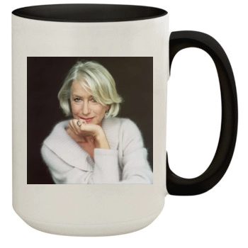 Helen Mirren 15oz Colored Inner & Handle Mug