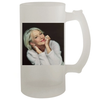 Helen Mirren 16oz Frosted Beer Stein