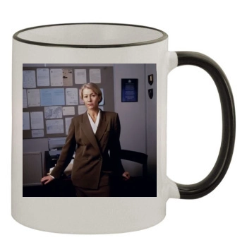 Helen Mirren 11oz Colored Rim & Handle Mug