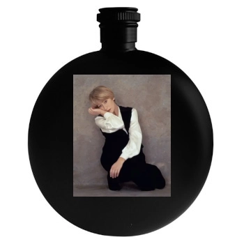 Helen Mirren Round Flask