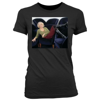 Helen Mirren Women's Junior Cut Crewneck T-Shirt