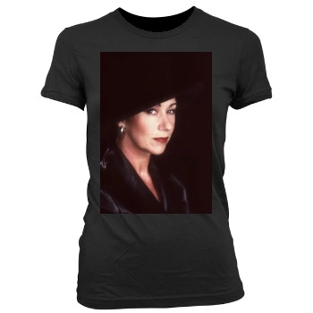 Helen Mirren Women's Junior Cut Crewneck T-Shirt