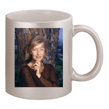 Helen Mirren 11oz Metallic Silver Mug