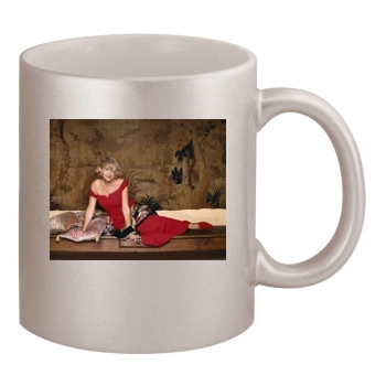 Helen Mirren 11oz Metallic Silver Mug