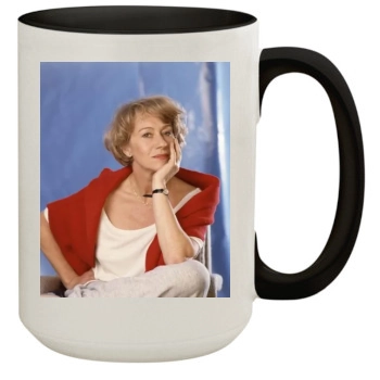 Helen Mirren 15oz Colored Inner & Handle Mug