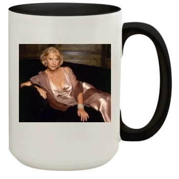 Helen Mirren 15oz Colored Inner & Handle Mug