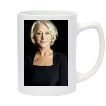 Helen Mirren 14oz White Statesman Mug