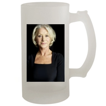 Helen Mirren 16oz Frosted Beer Stein