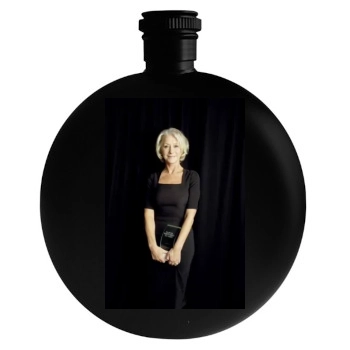 Helen Mirren Round Flask