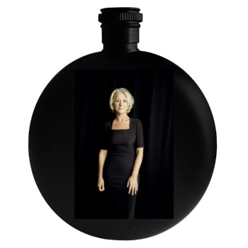 Helen Mirren Round Flask