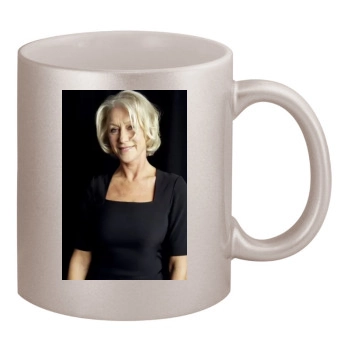 Helen Mirren 11oz Metallic Silver Mug