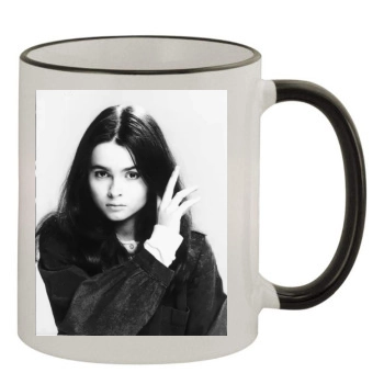 Helena Bonham Carter 11oz Colored Rim & Handle Mug