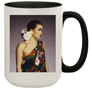 Helena Bonham Carter 15oz Colored Inner & Handle Mug