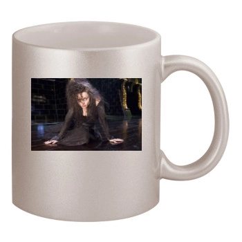 Helena Bonham Carter 11oz Metallic Silver Mug