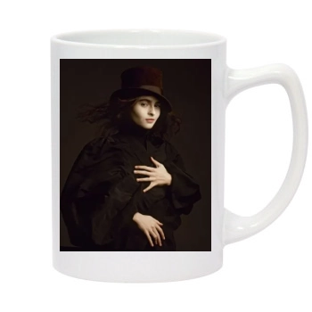 Helena Bonham Carter 14oz White Statesman Mug