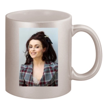 Helena Bonham Carter 11oz Metallic Silver Mug