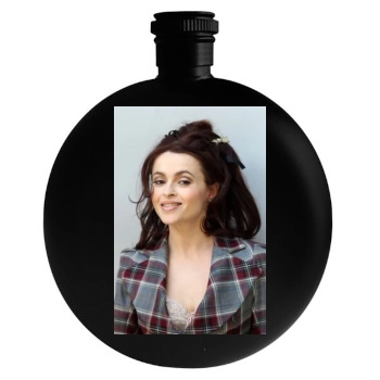 Helena Bonham Carter Round Flask