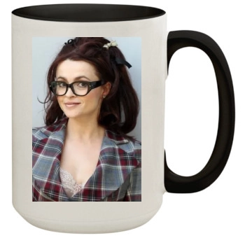 Helena Bonham Carter 15oz Colored Inner & Handle Mug