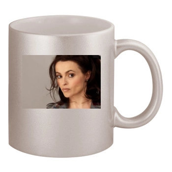 Helena Bonham Carter 11oz Metallic Silver Mug