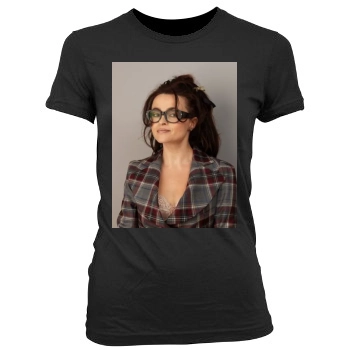 Helena Bonham Carter Women's Junior Cut Crewneck T-Shirt