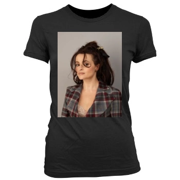 Helena Bonham Carter Women's Junior Cut Crewneck T-Shirt