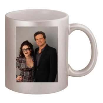 Helena Bonham Carter 11oz Metallic Silver Mug