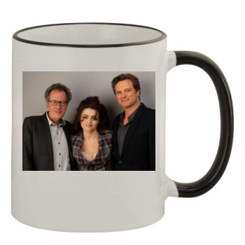 Helena Bonham Carter 11oz Colored Rim & Handle Mug