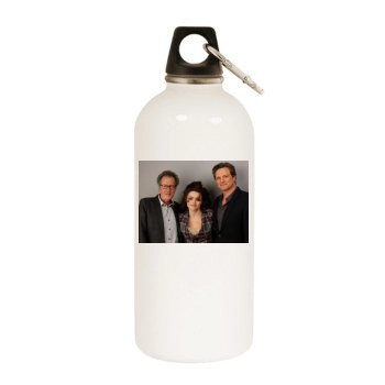 Helena Bonham Carter White Water Bottle With Carabiner