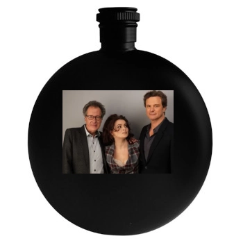 Helena Bonham Carter Round Flask