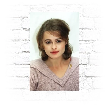 Helena Bonham Carter Metal Wall Art