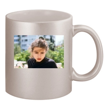 Helena Bonham Carter 11oz Metallic Silver Mug