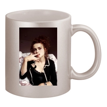 Helena Bonham Carter 11oz Metallic Silver Mug