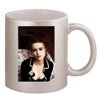 Helena Bonham Carter 11oz Metallic Silver Mug