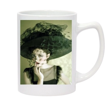 Helena Bonham Carter 14oz White Statesman Mug