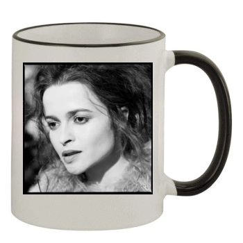 Helena Bonham Carter 11oz Colored Rim & Handle Mug