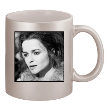 Helena Bonham Carter 11oz Metallic Silver Mug