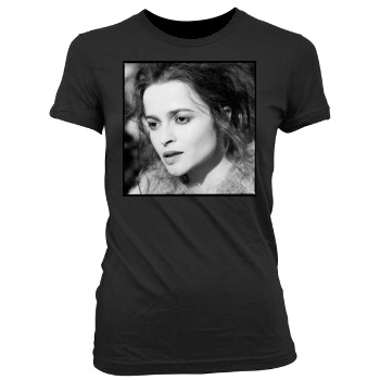 Helena Bonham Carter Women's Junior Cut Crewneck T-Shirt