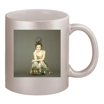 Helena Bonham Carter 11oz Metallic Silver Mug